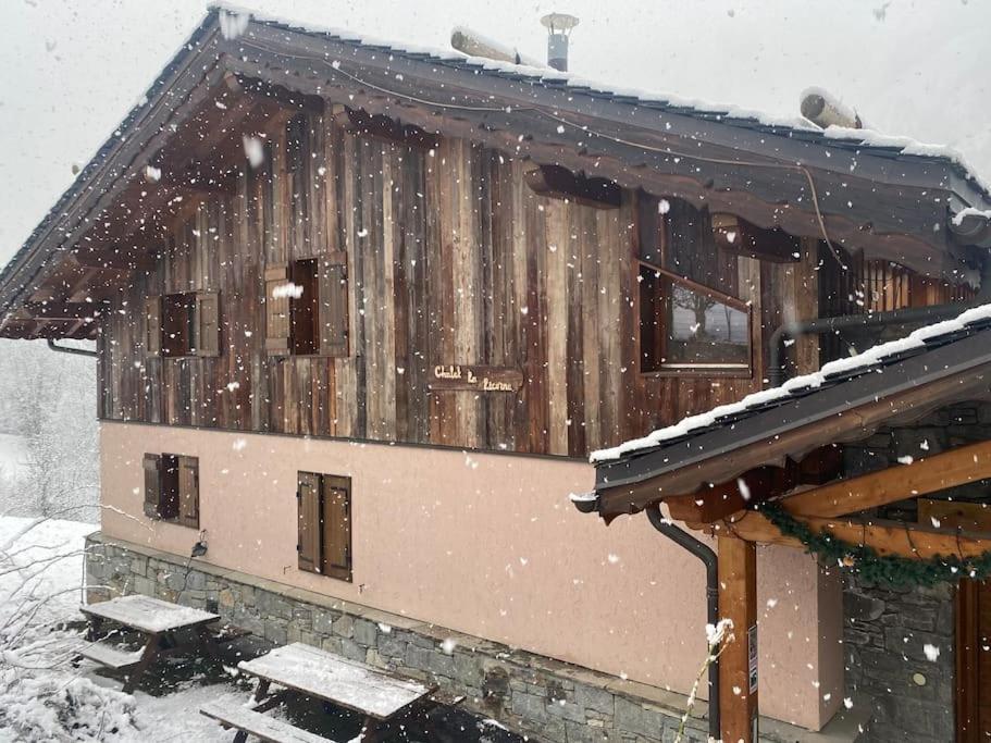 Chalet 6 Chambres A 3 Min Des Pistes Des 3 Vallees St Martin De Belleville Saint-Martin-de-Belleville Exterior photo