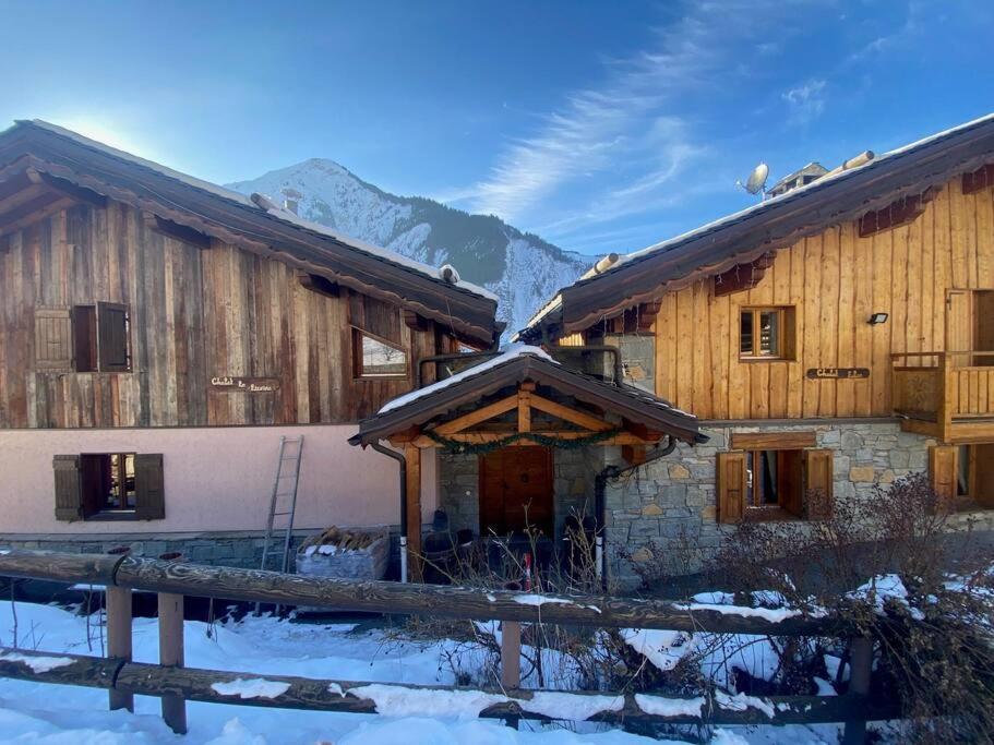 Chalet 6 Chambres A 3 Min Des Pistes Des 3 Vallees St Martin De Belleville Saint-Martin-de-Belleville Exterior photo